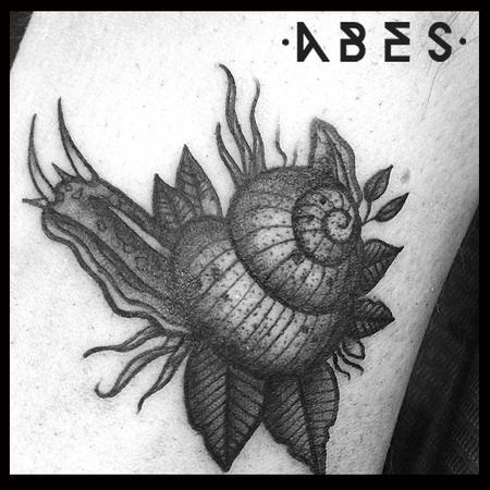 Tattoos - snail - 103707